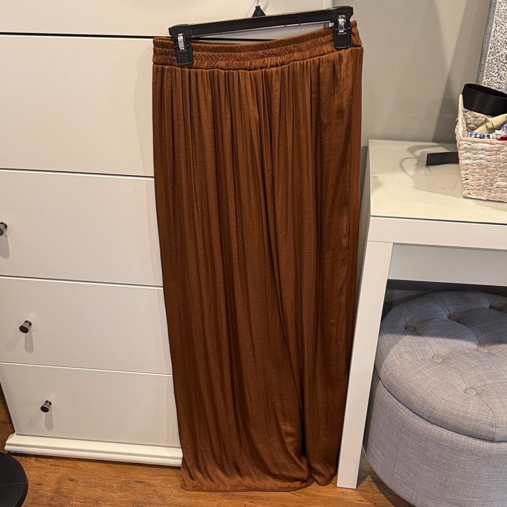 Forever 21 Rich Brown Maxi Skirt